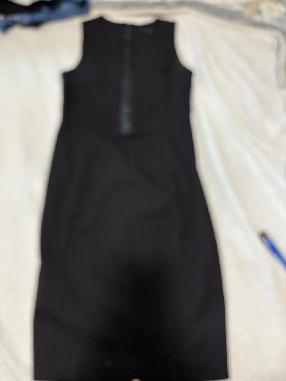 Banana Republic Black Sleeveless women’s One-Piece Dress